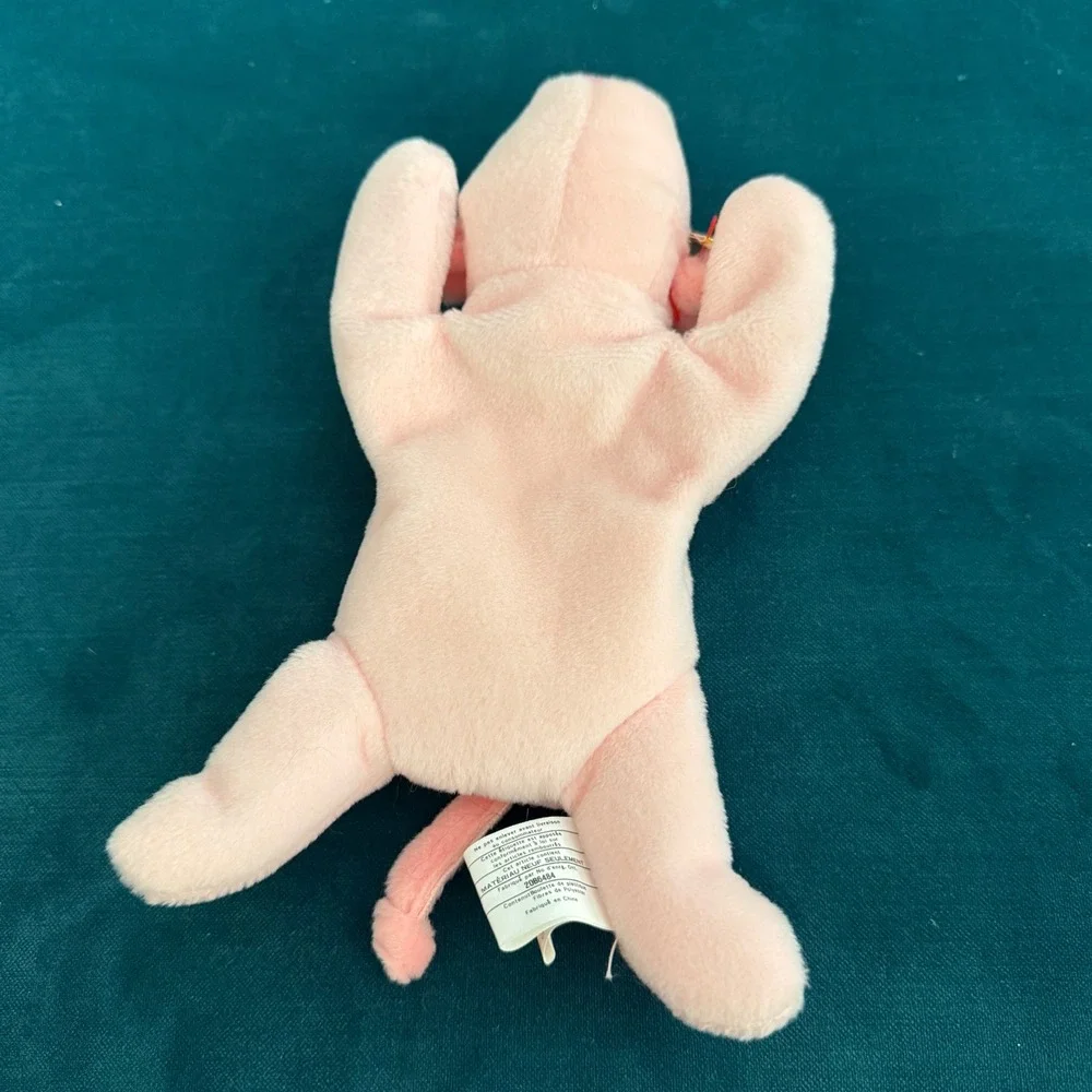 Ty Beanie Babies Lot Bucky Beaver Squealer Pig Chocolate Moose Twigs Giraffe PVC